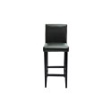 Stolik barowy z 4 krzesłami w kolorze czarnym Lumarko!