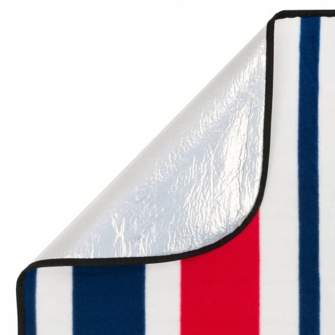 Materiałowy koc piknikowy z wodoodporną izolacją Lumarko!