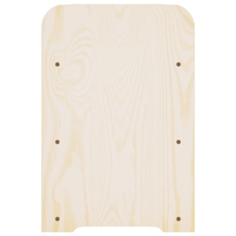 Stojak na wino, 33x25x37 cm, lite drewno sosnowe