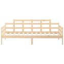 Łóżko dzienne, lite drewno sosnowe, 80x200 cm