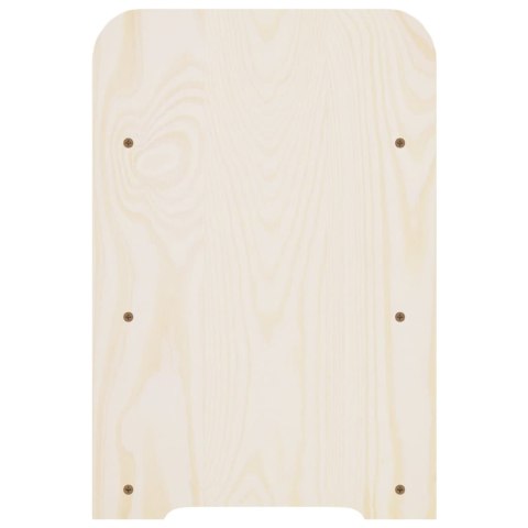 Stojak na wino, 43x25x37 cm, lite drewno sosnowe