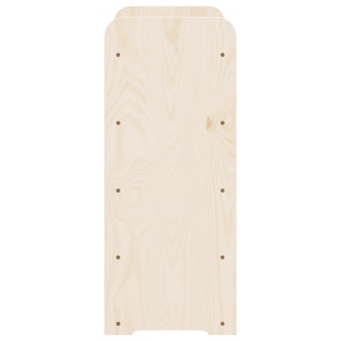 Stojak na wino, 67,5x25x60 cm, lite drewno sosnowe