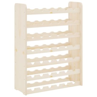 Stojak na wino, 67,5x25x87 cm, lite drewno sosnowe