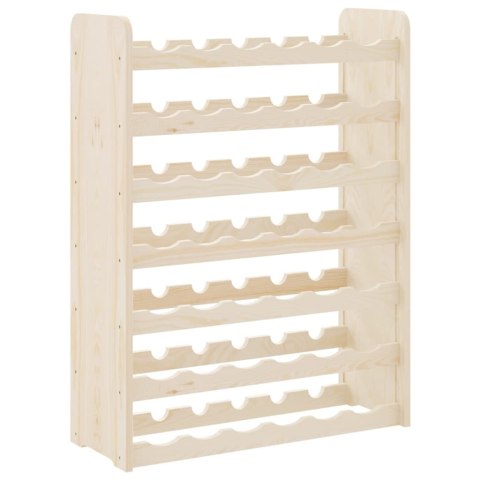 Stojak na wino, 67,5x25x87 cm, lite drewno sosnowe