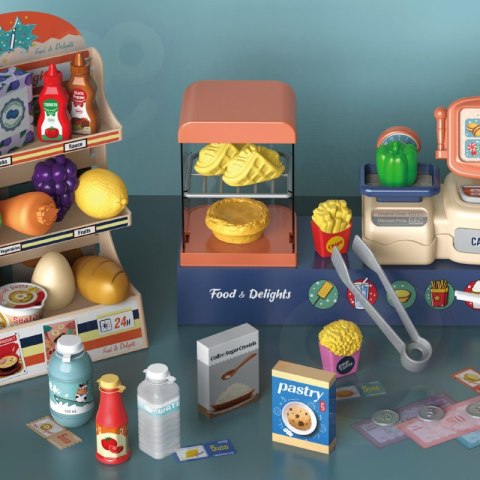 Sklep Supermarket Kasa Fiskalna 42 el. Lumarko!