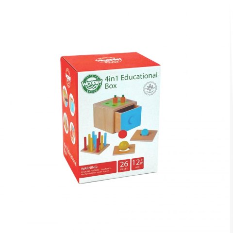 GREEN Drewniana Szuflada Edukacyjna Sorter Montessori Lumarko!