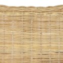 Sofa 2-osobowa, naturalny rattan i len Lumarko!