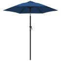Parasol, niebieski, 200 x 224 cm, aluminium Lumarko!