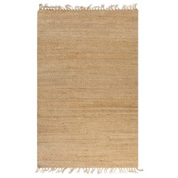 Ręcznie tkany dywan jutowy, 120 x 180 cm, naturalny Lumarko!