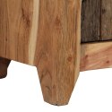 Szafka, 55x33x75 cm, lite drewno akacjowe i odzyskane Lumarko!