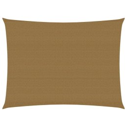 Żagiel przeciwsłoneczny, 160 g/m², kolor taupe, 2,5x4 m, HDPE Lumarko!