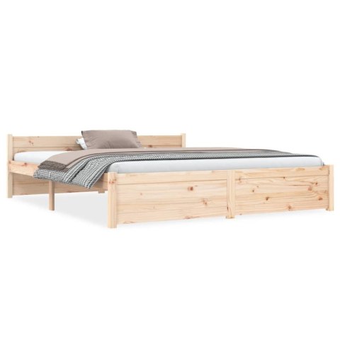 Rama łóżka, lite drewno, 160 x 200 cm Lumarko!