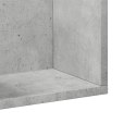 VidaXL Szafki wiszące, 2 szt., szarość betonu, 75x18x16,5 cm