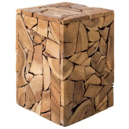 Stolik pomocniczy drewno tekowe NELSON