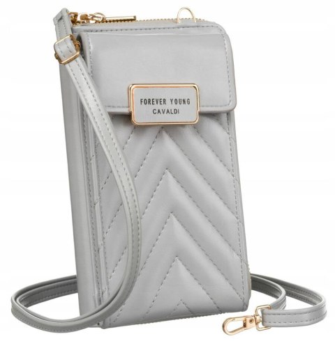 Damska mini torebka-portfel ze skóry ekologicznej Lumarko!