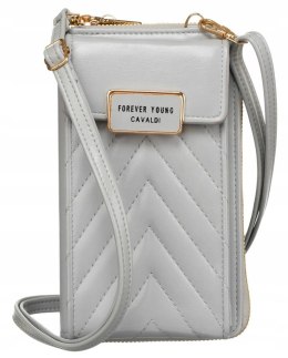 Damska mini torebka-portfel ze skóry ekologicznej Lumarko!