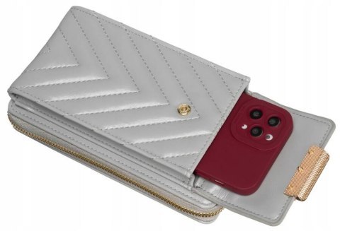 Damska mini torebka-portfel ze skóry ekologicznej Lumarko!