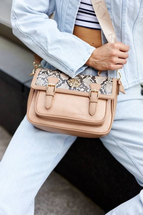 Elegancki kuferek damski ze skóry ekologicznej Lumarko!