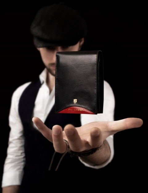 Skórzany portfel męski z systemem RFID Lumarko!