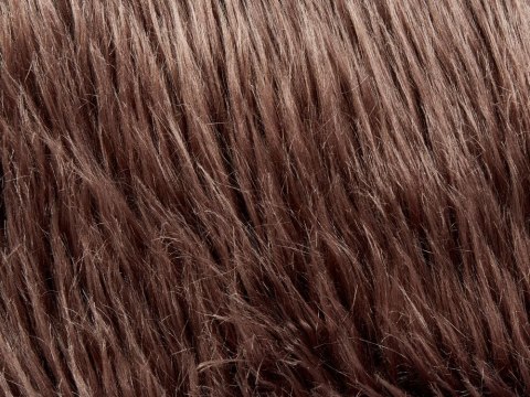 Narzuta na łóżko 200 x 220 cm brązowa DELICE