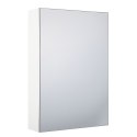 Szafka łazienkowa wisząca z lustrem 40 x 60 cm biała PRIMAVERA