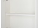 Szafka łazienkowa wisząca z lustrem 40 x 60 cm biała PRIMAVERA Lumarko!