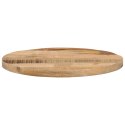 Blat stołu, Ø 50x2,5 cm, okrągły, surowe drewno mango Lumarko!