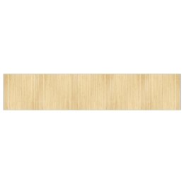VidaXL Dywan prostokątny, jasny naturalny, 100x1000 cm, bambusowy