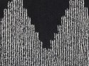 Dywan bawełniany 80 x 150 cm czarno-biały BATHINDA