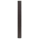 VidaXL Dywan prostokątny, ciemnobrązowy, 70x200 cm, bambusowy