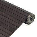 Dywan prostokątny, ciemnobrązowy, 70x200 cm, bambusowy Lumarko!