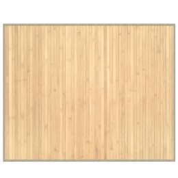 VidaXL Dywan prostokątny, jasny naturalny, 80x100 cm, bambusowy