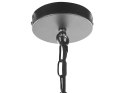 Lampa wisząca metalowa czarna BASHILO Lumarko!