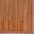 VidaXL Dywan prostokątny, naturalny, 70x100 cm, bambusowy