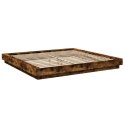 Rama łóżka, przydymiony dąb, 200x200cm, materiał drewnopochodny Lumarko!