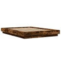 Rama łóżka, przydymiony dąb, 120x190cm, materiał drewnopochodny Lumarko!