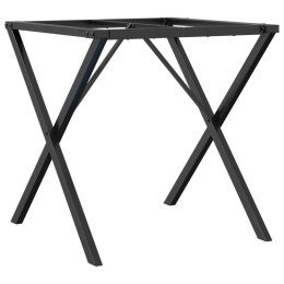 Nogi do stołu w kształcie litery X, 60x60x73 cm, żeliwo Lumarko!