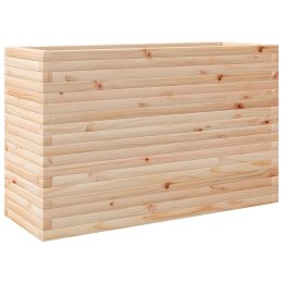 Donica ogrodowa, 110x40x68,5 cm, lite drewno sosnowe Lumarko!