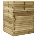 Donica ogrodowa, 50x50x68,5 cm, impregnowane drewno sosnowe Lumarko!