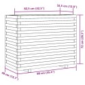 VidaXL Donica ogrodowa, 90x40x72 cm, lite drewno sosnowe