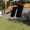 Namiot rodzinny, tunel, 10-os., szaro-pomarańczowy wodoszczelny Lumarko!