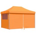 Namiot imprezowy typu pop-up z 4 ściankami, pomarańczowy Lumarko!