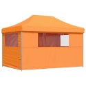 Namiot imprezowy typu pop-up z 4 ściankami, pomarańczowy Lumarko!
