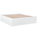 Rama łóżka, biała, 180x200 cm, materiał drewnopochodny Lumarko!