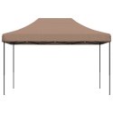 VidaXL Składany namiot imprezowy typu pop-up, brązowy, 410x279x315 cm