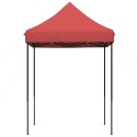 VidaXL Składany namiot imprezowy typu pop-up, burgund, 200x200x306 cm