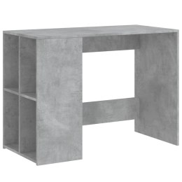 Biurko, szarość betonu, 102x50x75 cm, materiał drewnopochodny Lumarko!