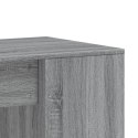 VidaXL Biurko, szary dąb sonoma, 102x50x75 cm, materiał drewnopochodny