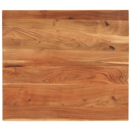 Blat stołu, 110x80x2,5 cm, prostokątny, lite drewno akacjowe Lumarko!