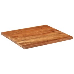 VidaXL Blat stołu, 110x80x2,5 cm, prostokątny, lite drewno akacjowe
